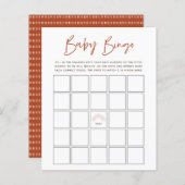 Boho Sunshine Baby Bingo Game (Voorkant / Achterkant)