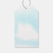 Boho Sunshine Baby shower Dank je wel Cadeaulabel (Achterkant)