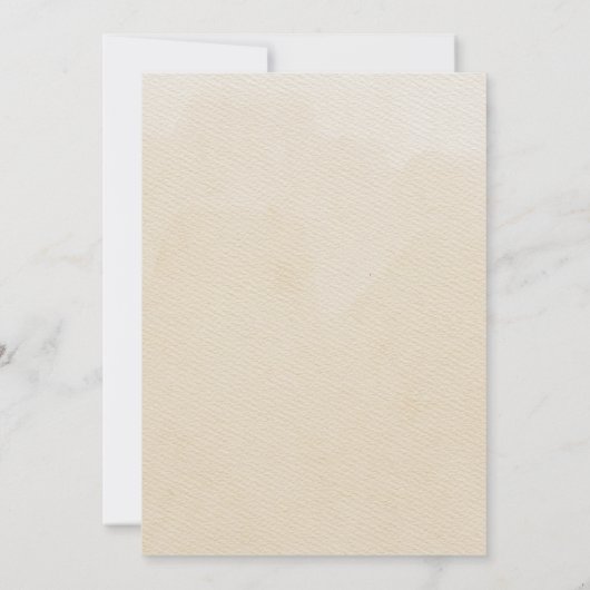 Boho Sunshine Baby shower Invitation Kaart (Achterkant)