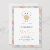 Boho Sunshine Baby shower Kaart (Voorkant)
