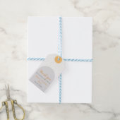 Boho Sunshine Dank je Birthday Party Cadeaulabel (Met Touw)