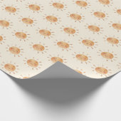 Boho Sunshine Genderneutraal Cadeaupapier (Hoek)