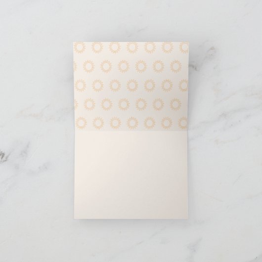 Boho Sunshine Hartelijk dank (Binnen)