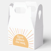 Boho Sunshine Hier Komt de Zon Favorietendoos Bedankdoosjes (Geopend)