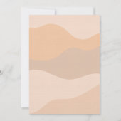 Boho Sunshine hier komt de zondag feest Kaart (Achterkant)