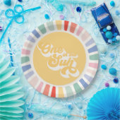 Boho Sunshine One op zondag Papieren Bordje (Feest)