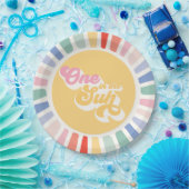Boho Sunshine One op zondag Papieren Bordje (Feest)