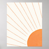 Boho Sunshine Poster (Voorkant)