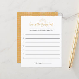 Boho Sunshine raadt het Baby shower aan