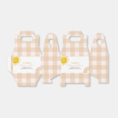 Boho Sunshine Regenboog Favorietenkast Verjaardags Bedankdoosjes (Uitgevouwen)