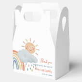 Boho Sunshine verjaardagsfeestje Bedankdoosjes (Geopend)