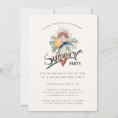 Boho Surf | Zomerfeest in de achtertuin Kaart (Voorkant)