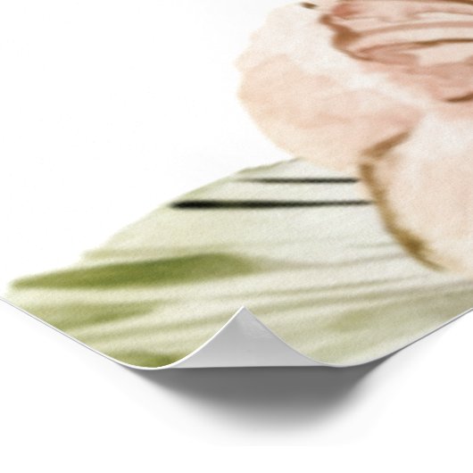 Boho Sweet 16 Welkomstbord Poster