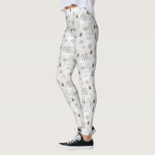 Boho Takken & Denneappel Kerstmis ID986 Leggings (Links)