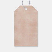 Boho Tea Party Bedankt Label Cadeaulabel (Achterkant)