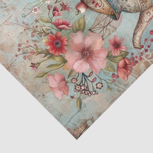 BOHO TEA PARTY DECOUPAGE TISSUEPAPIER (Detail)