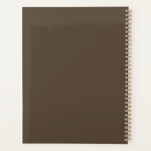 Boho Teacher Appreciation Modern Rainbow Planner (Achterkant)