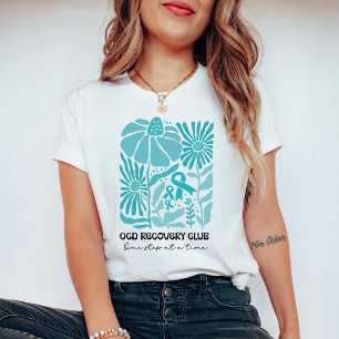Boho Teal OCD Herstelfclub Mentale Gezondheid  T-shirt
