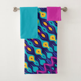 Boho Teardrop Tides Bad Handdoek