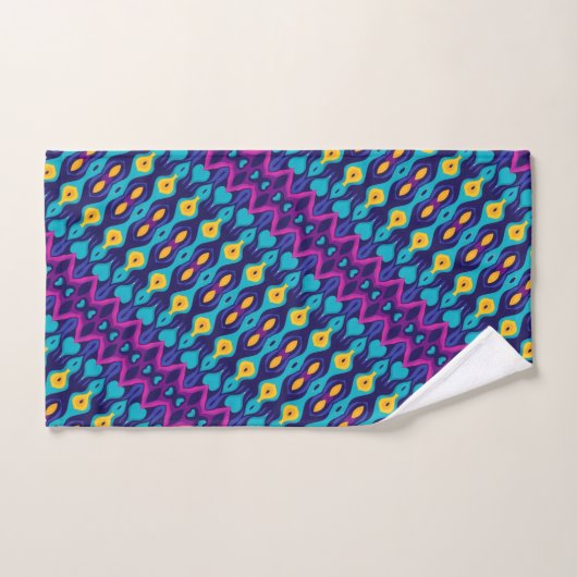 Boho Teardrop Tides Bad Handdoek (Handdoek)