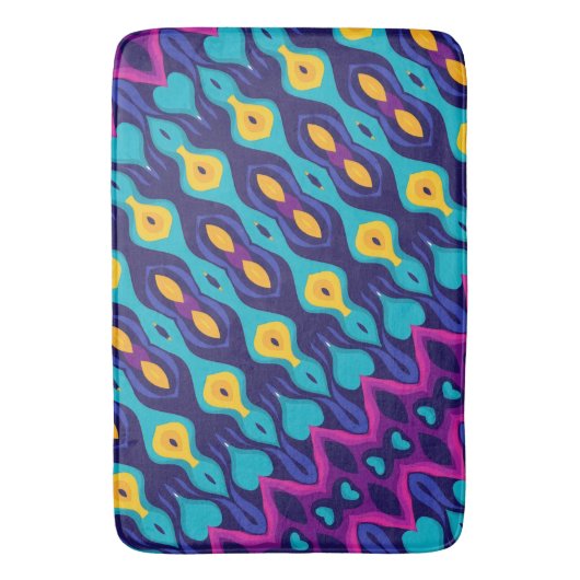 Boho Teardrop Tides Badmat (Voorkant Verticaal)