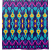 Boho Teardrop Tides Douchegordijn (Voorkant)