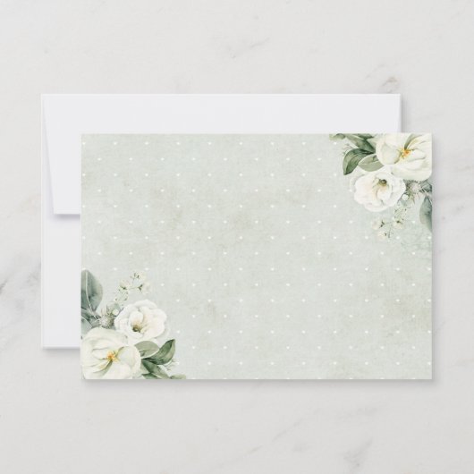 Boho Teddy Bear Bearly Wait Baby Shower Invitation (Achterkant)