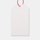 Boho Teddy Bear Kwekerij Baby shower Cadeaulabel (Achterkant)