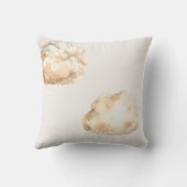 Boho Teddy Bear Luchtballon Wolken Sky Baby shower Kussen (Achterkant)