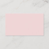 Boho Teddy Bear Meisje Baby shower Luier Raffle Informatiekaartje (Achterkant)