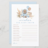 Boho Teddy Bear wil Baby gamen (Voorkant / Achterkant)