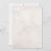 Boho Teddybeer met ballonnen douche uitnodiging (Achterkant)