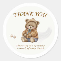 Boho Teddybeer We Can Bearly Wait Baby