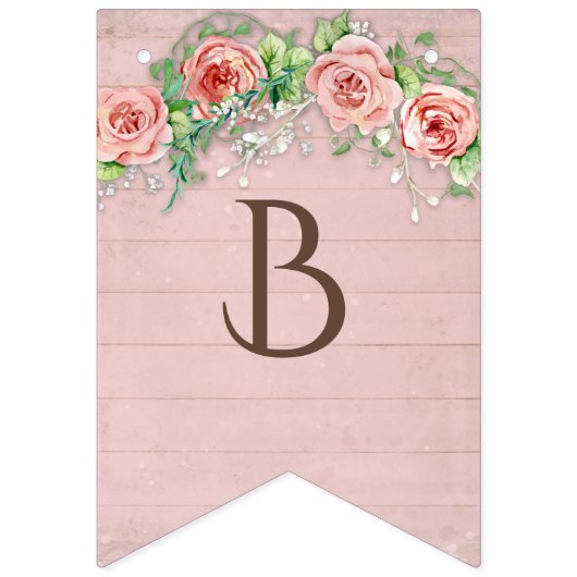 BOHO Teepee Baby shower Feathers Dream Catcher Vlaggetjes (Tweede vlag)