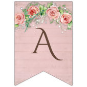 BOHO Teepee Baby shower Feathers Dream Catcher Vlaggetjes (Derde vlag)