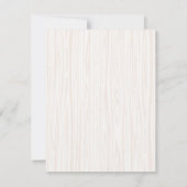 Boho TeePee Baby Shower Uitnodigingen (Achterkant)