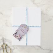 Boho teepee meisje sleepover sluimer party cadeaulabel (Met Touw)