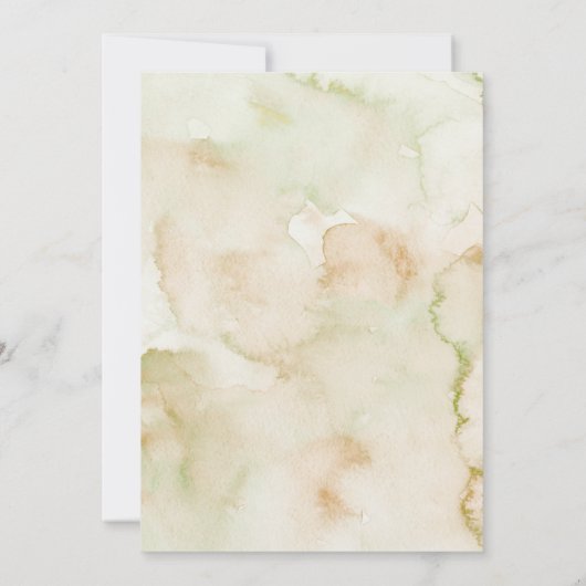 Boho Teepee Wild One Boy Eerste Verjaardag Kaart (Achterkant)