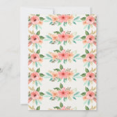 Boho Teepee Woodland Animals Birthday Invitation Kaart (Achterkant)