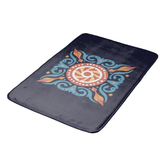 Boho Tegel Bath Mat (Gekanteld)