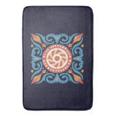 Boho Tegel Bath Mat (Voorkant Verticaal)