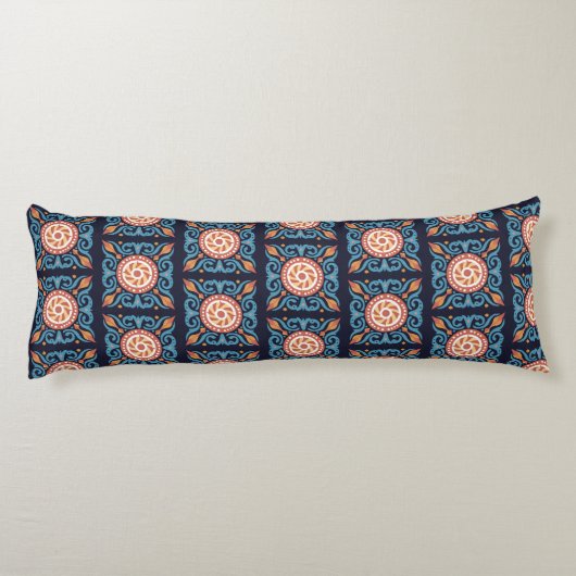 Boho Tegel Body Pillow Lichaamskussen (Achterkant)