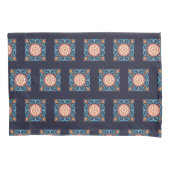 Boho-Tegel Kussensloop (Voorkant)