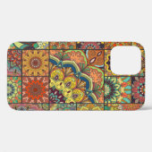 Boho tegels: kleurrijk patchwork naadloos patroon Case-Mate iPhone case (Achterkant (horizontaal))