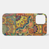 Boho tegelset en naadloos patroon. Kleurpleister Case-Mate iPhone Case (Achterkant (horizontaal))