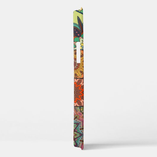 Boho tegelset en naadloos patroon. Kleurpleister Case-Mate iPhone Case (Achterkant / Rechts)