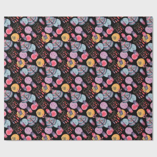 Boho Tent Pattern Cadeaupapier (Vlak)