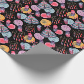 Boho Tent Pattern Cadeaupapier (Hoek)