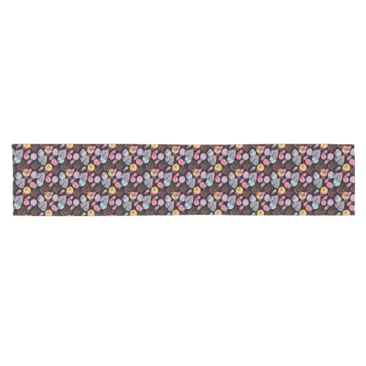 Boho Tent Pattern Korte Tafelloper (Horizontaal)