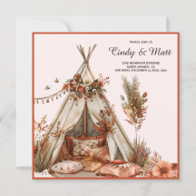 Boho Tent Tuin Bloemen Huwelijk